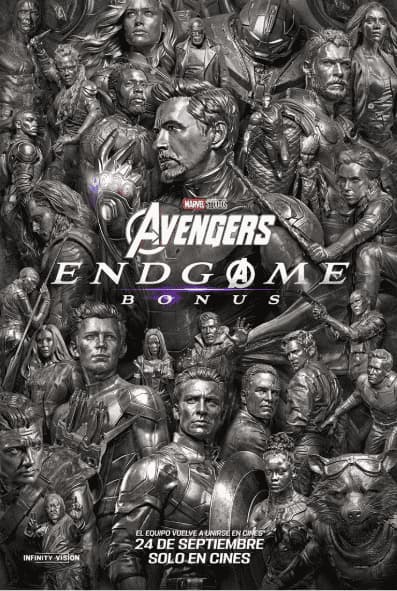 Afiche de Avengers: Endgame Bonus en Cinemas In Loja · 1 al 4 de octubre