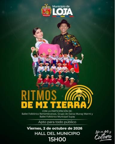 Afiche de Ritmos de mi Tierra en Loja