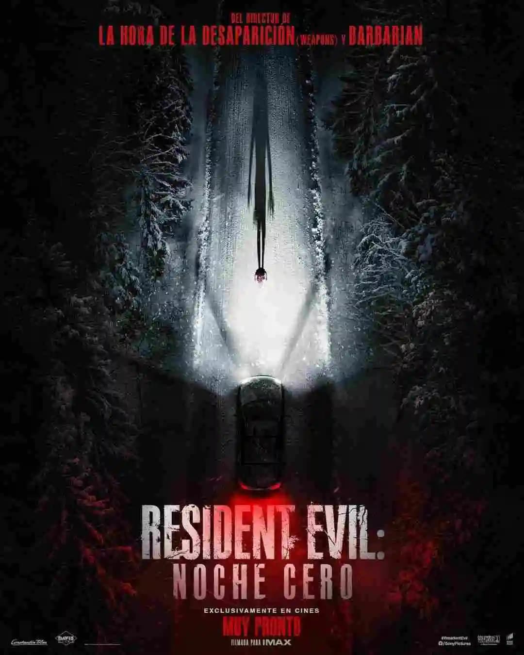 Afiche de Resident Evil: Noche Cero en Cinemas In Loja · 1 al 4 de octubre