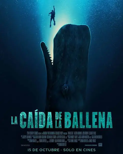 Afiche de La Caída de la Ballena en Cinemas In Loja · 27 y 28 de octubre